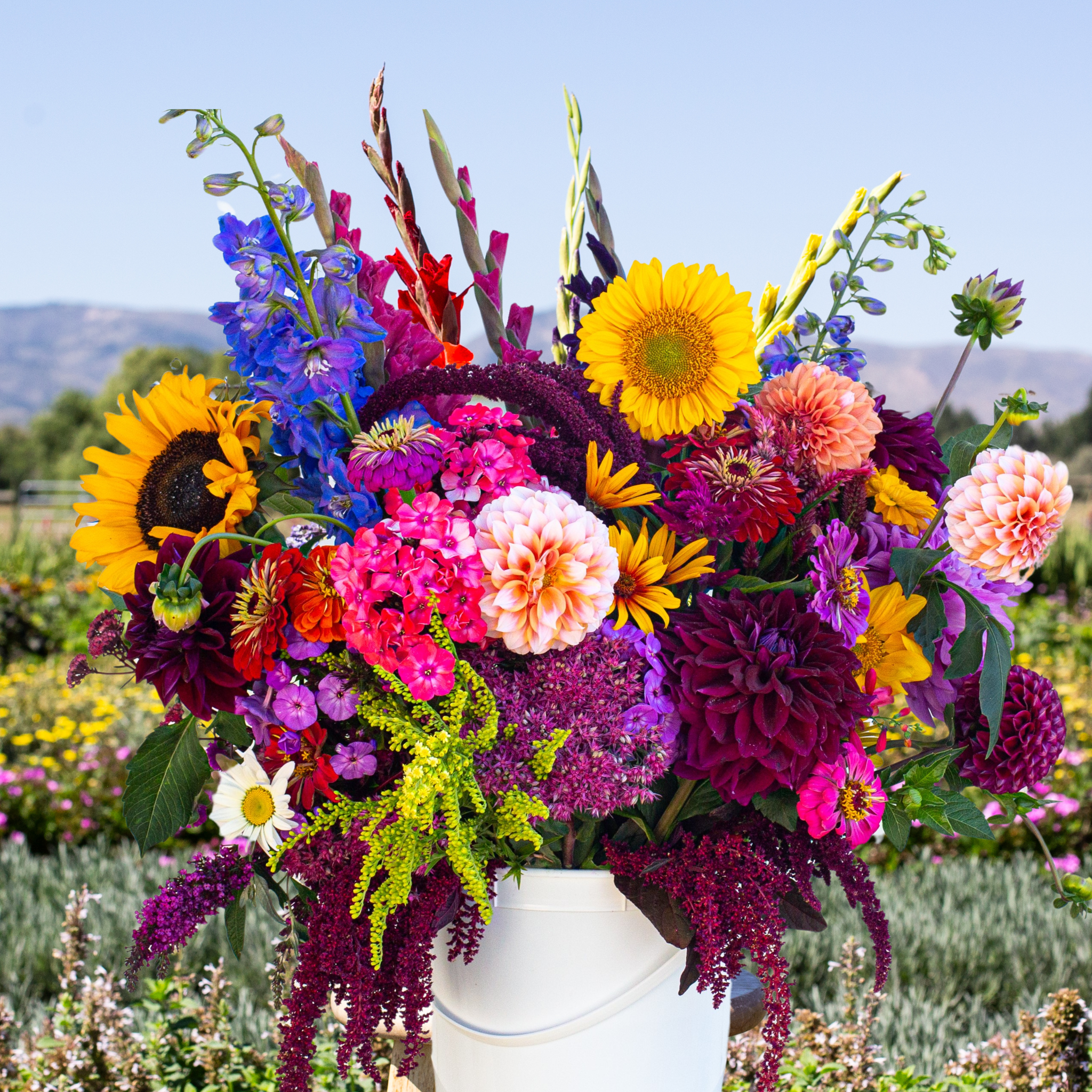 Pick-Your-Own Flower Bucket (1.25 gal) | Garden Sweet | Farm